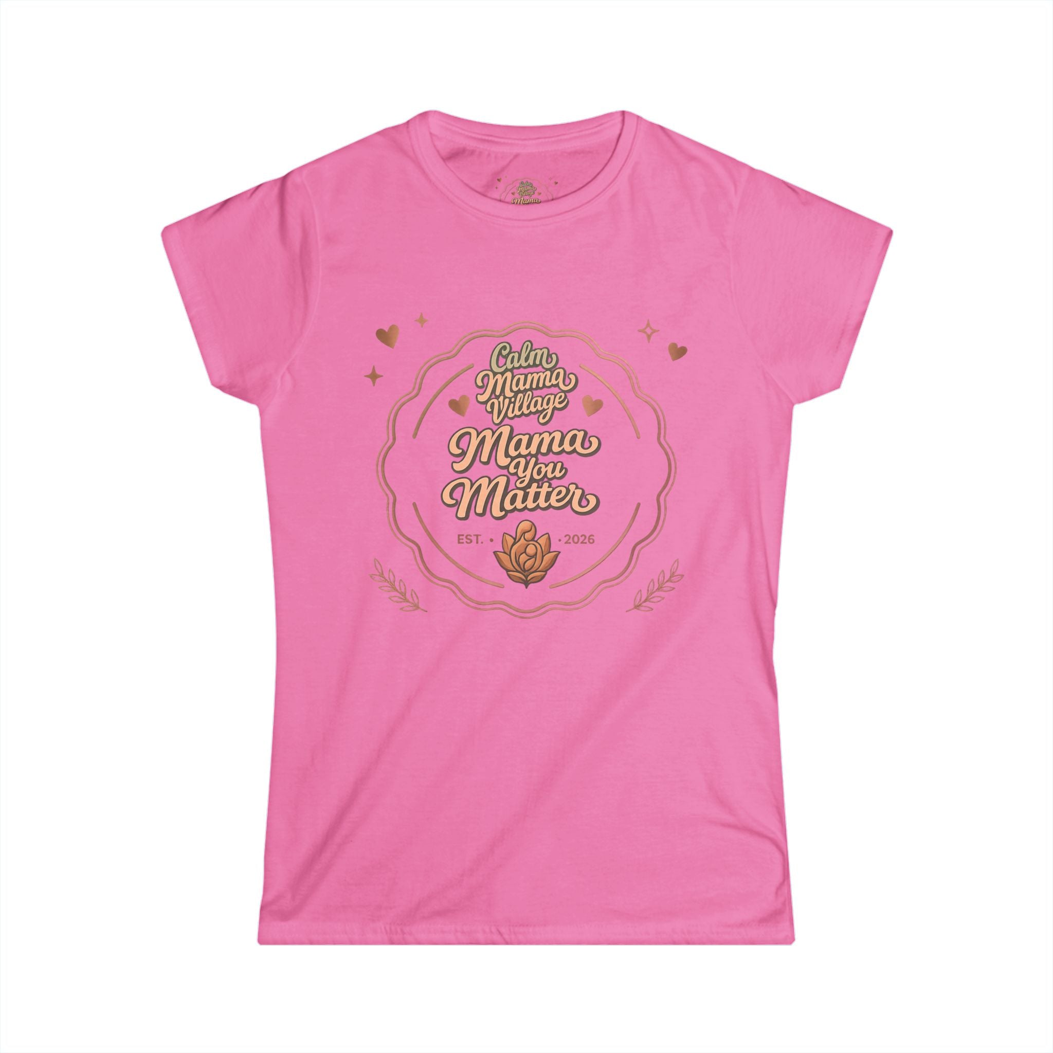 Mama by Matter Women's Tee — Vintage Floral Mother's Day Graphic Shirt