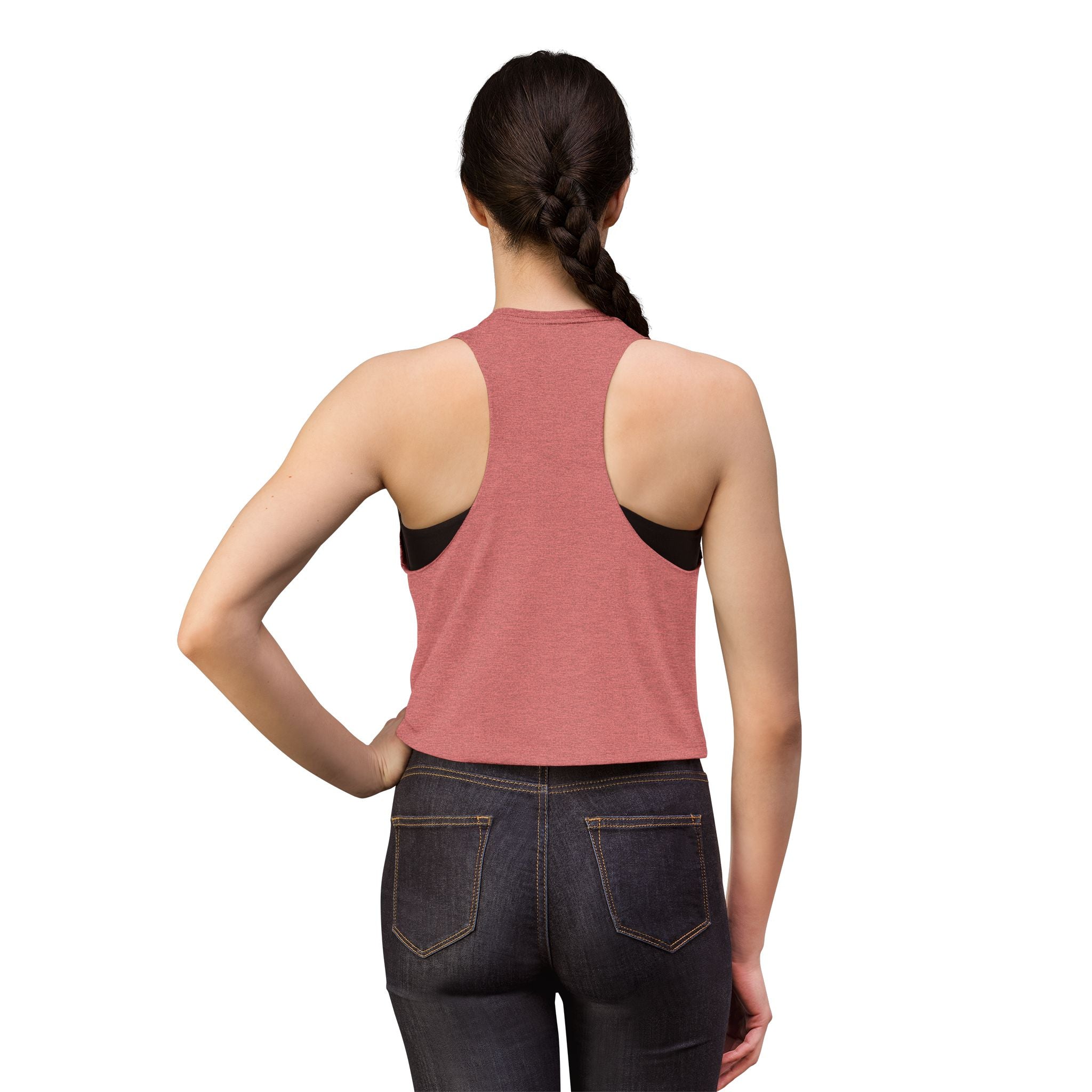Lotus Motherhood Crop Top — Maternity Mama Graphic Tank