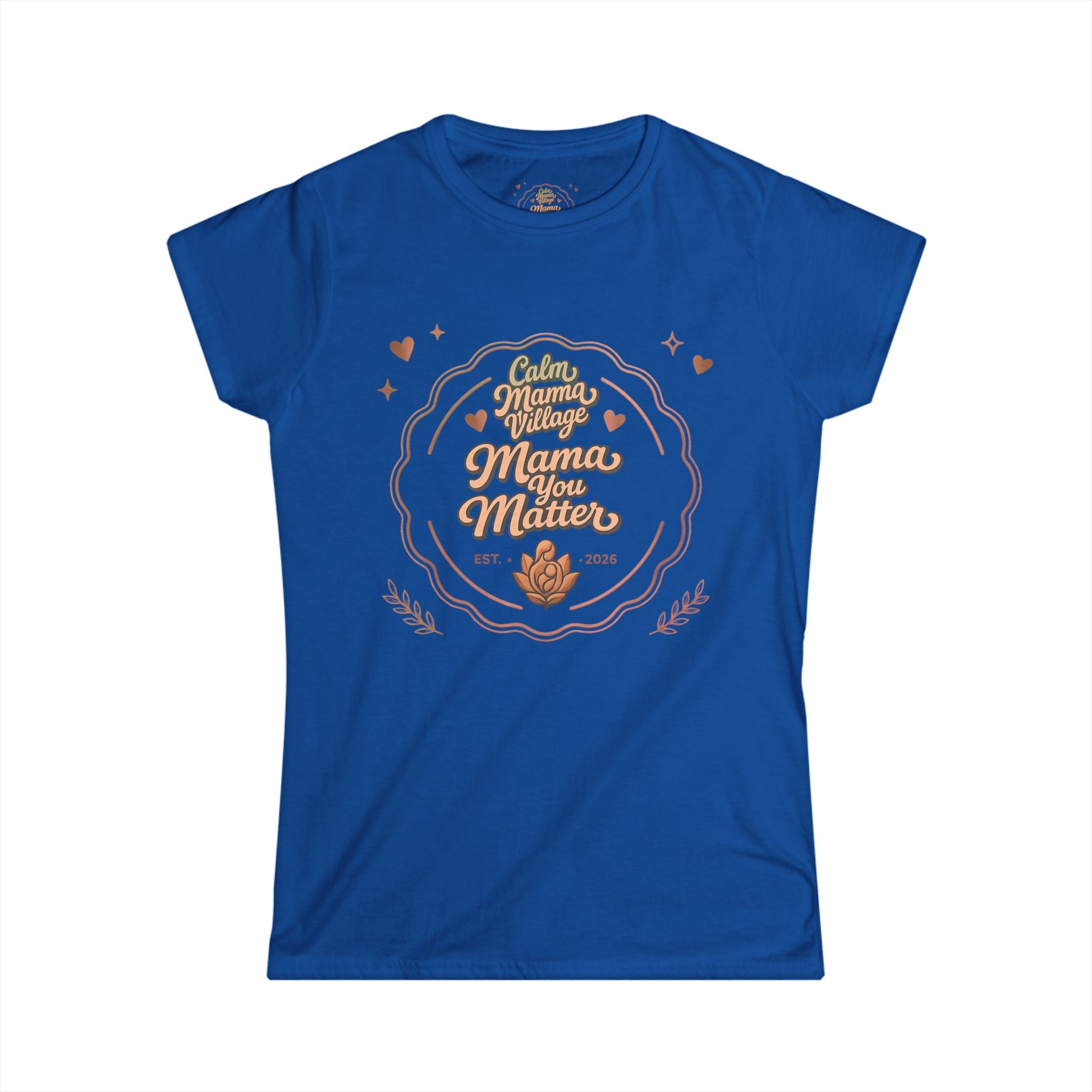 Mama by Matter Women's Tee — Vintage Floral Mother's Day Graphic Shirt