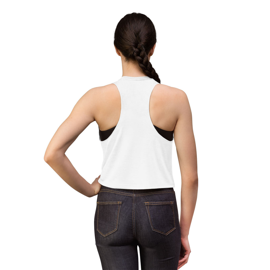 Lotus Motherhood Crop Top — Maternity Mama Graphic Tank