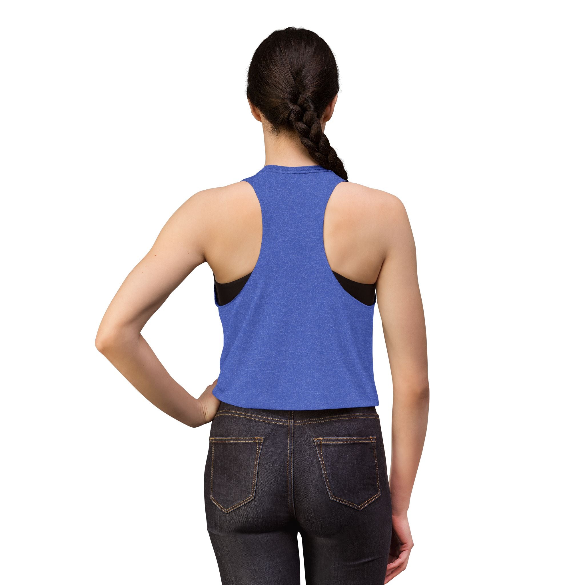 Lotus Motherhood Crop Top — Maternity Mama Graphic Tank