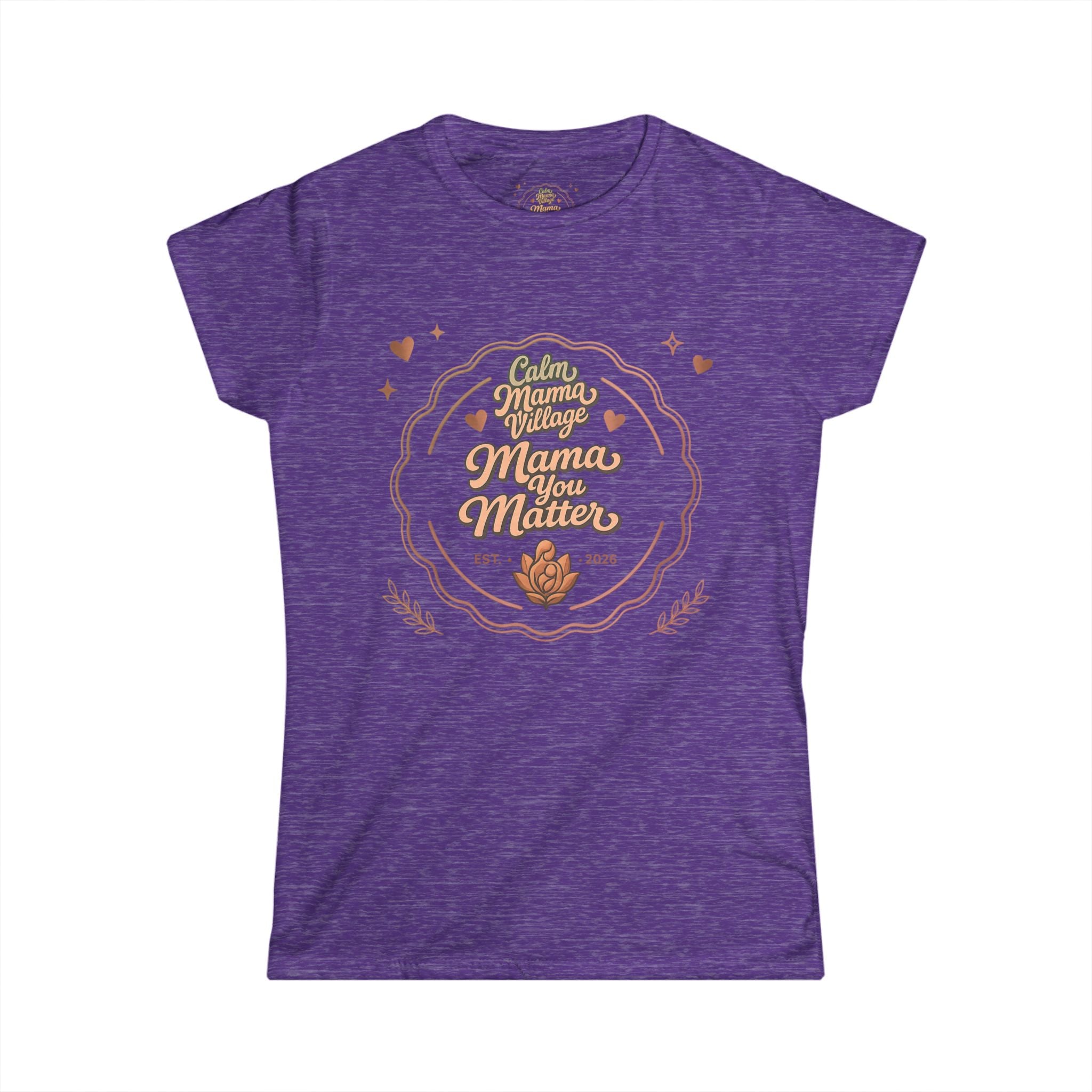 Mama by Matter Women's Tee — Vintage Floral Mother's Day Graphic Shirt
