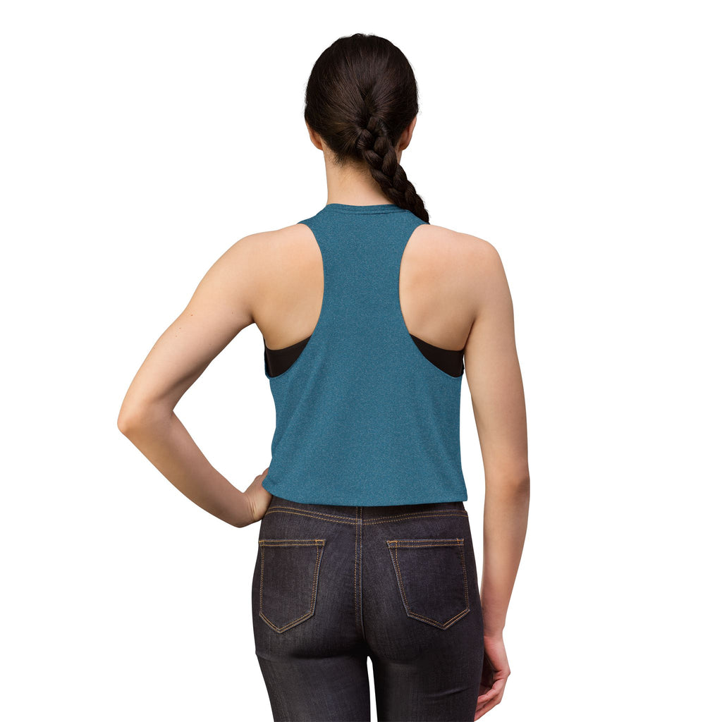 Lotus Motherhood Crop Top — Maternity Mama Graphic Tank