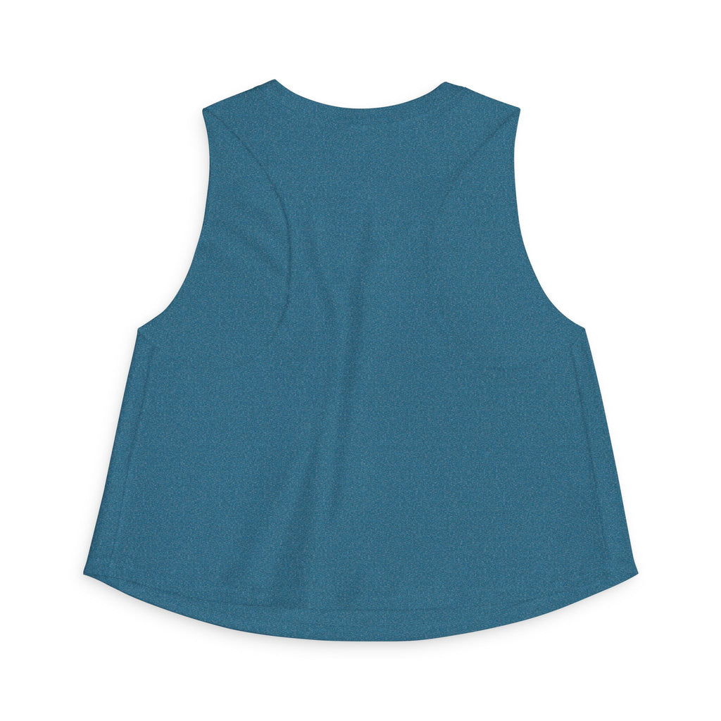 Lotus Motherhood Crop Top — Maternity Mama Graphic Tank