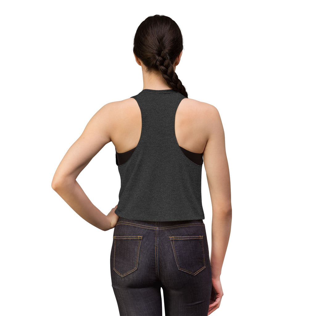 Lotus Motherhood Crop Top — Maternity Mama Graphic Tank